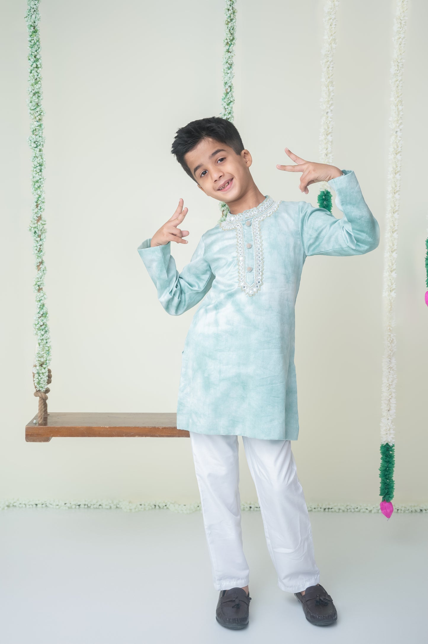 Pearl Mirror Kurta Set