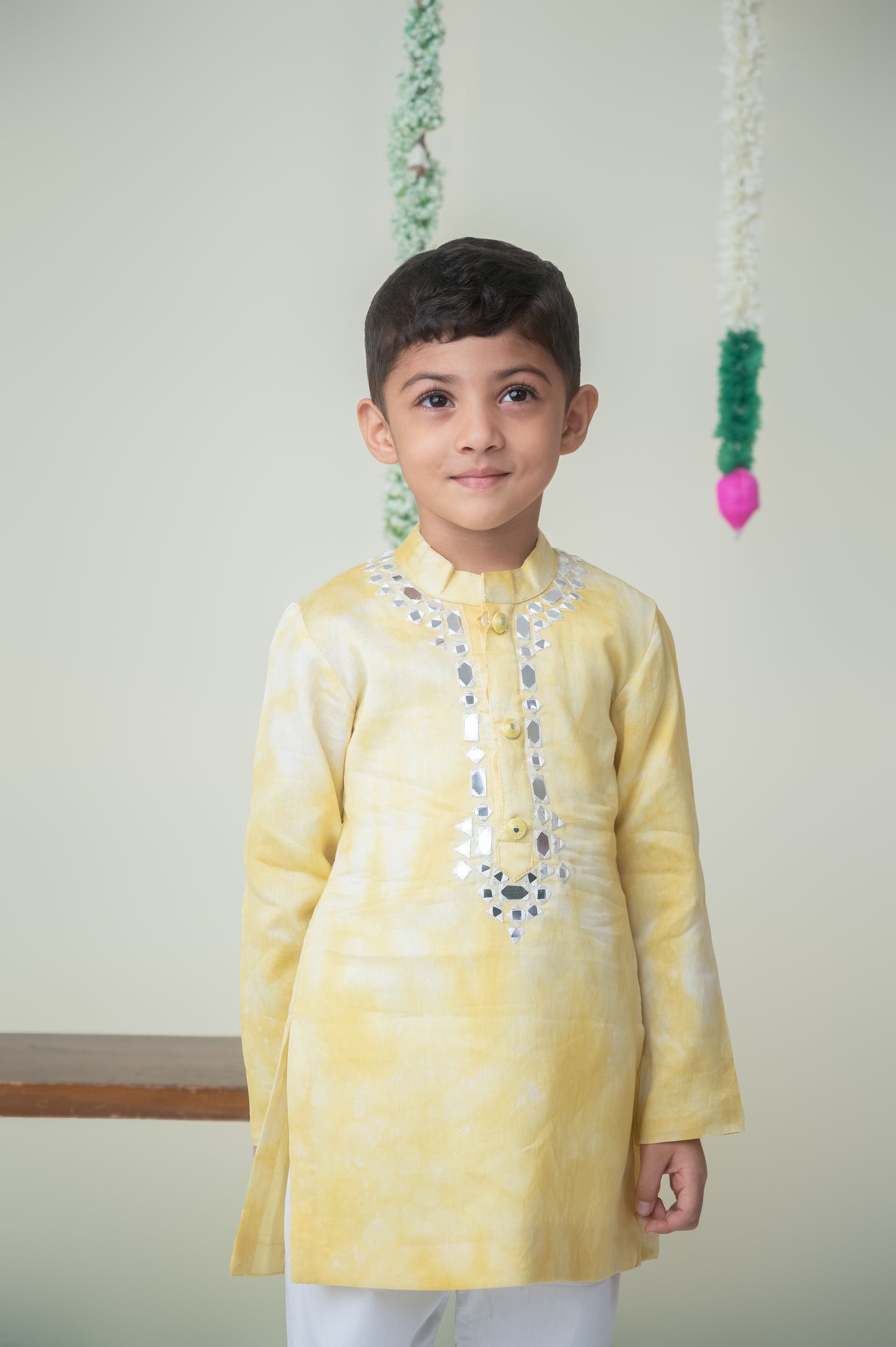 Batik Mirror Kurta Set